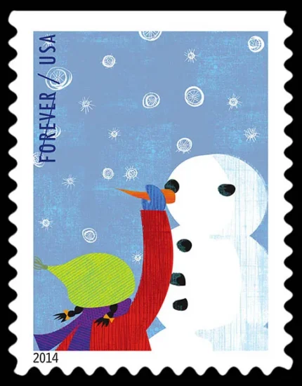 2014 Winter Fun Forever Postage Stamps