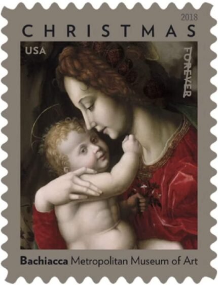 2018 Madonna and Child by Bachiacca Forever Stamps