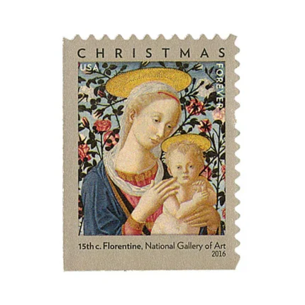 (2016) Florentine Madonna and Child Forever Stamps