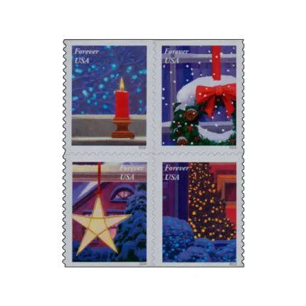 (2016) Holiday Windows Forever Stamps